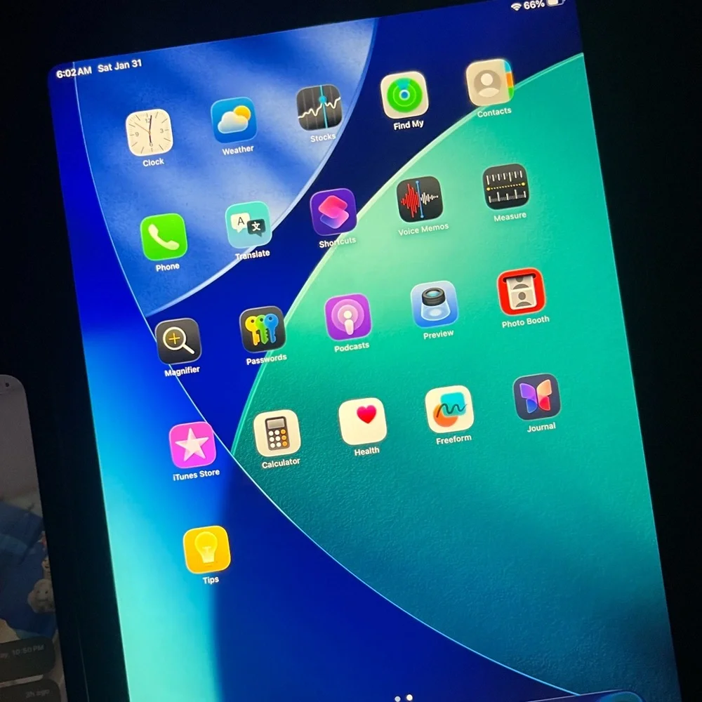 Gray iPad brand new Box